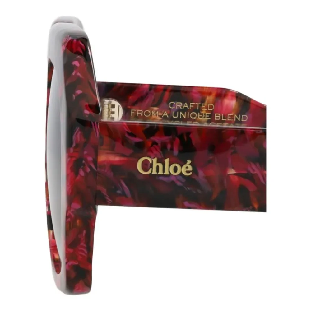 Chloé Square-Frame Recycled Acetate Sunglasses Multi Womens